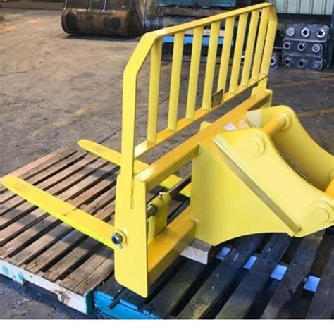 mini digger pallet forks|pallet forks for excavators.